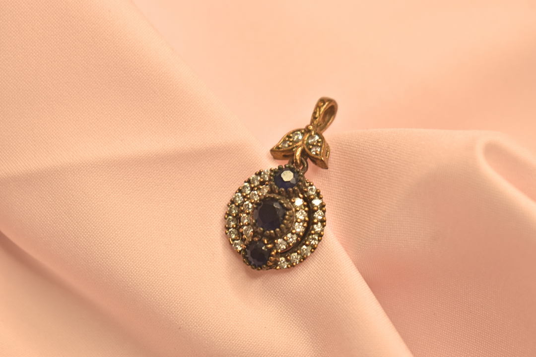Vintage Glam Earrings and Pendant Set