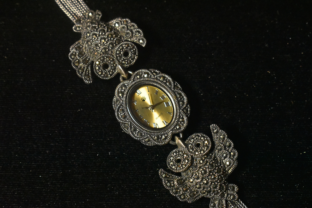 Ethereal Elegance The Vintage Owl Charm Watch