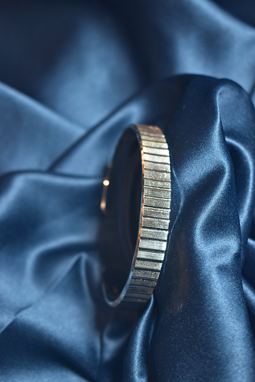 Classic Silver Textured Cuff
