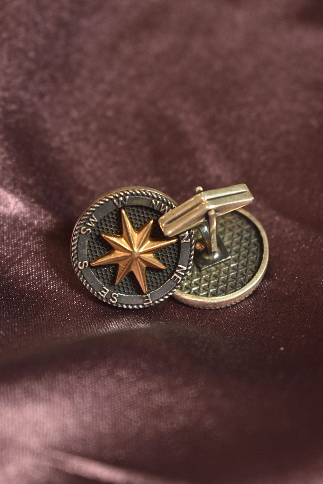 Compass Star Cufflinks