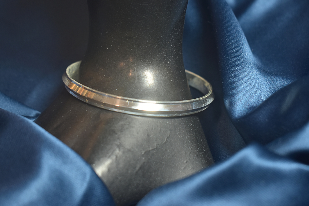 Minimalist Silver Kada