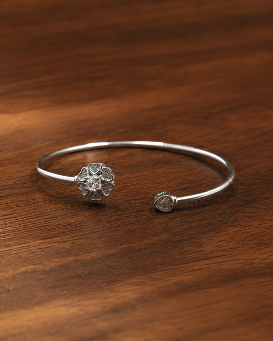 Six Petal CZ Bloom