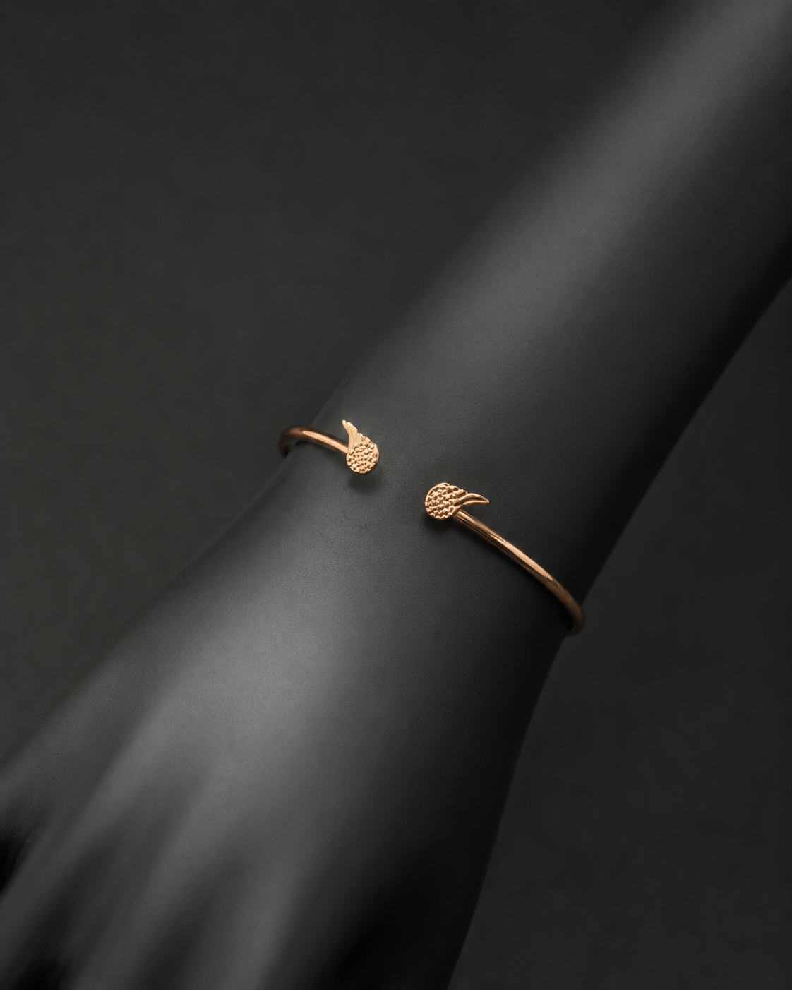 Winged Rose CZ Kada