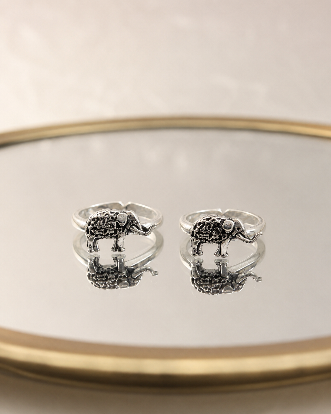 The Majestic Elephant Toe Ring