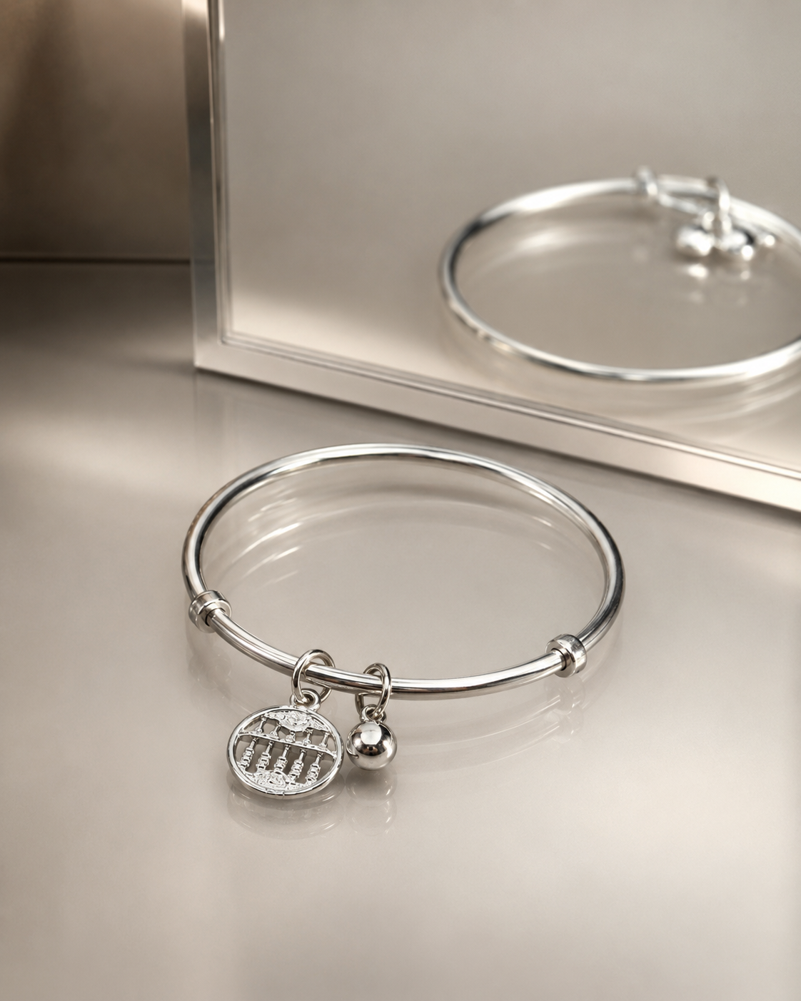 Silver Charm Kada