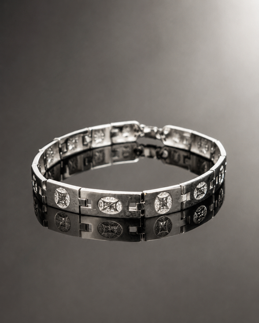 Modern Tile Link Bracelet