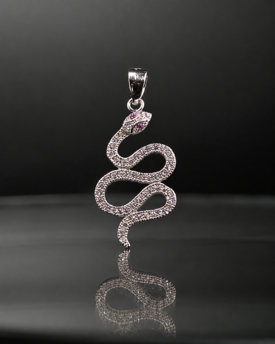 Coiled Snake Pendant