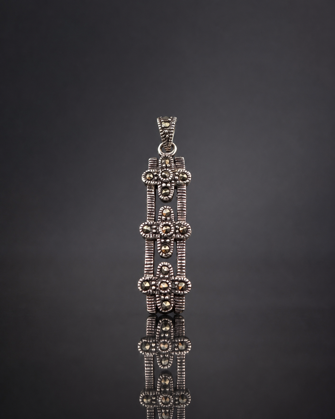 Luminous Light Green Stone Pendant