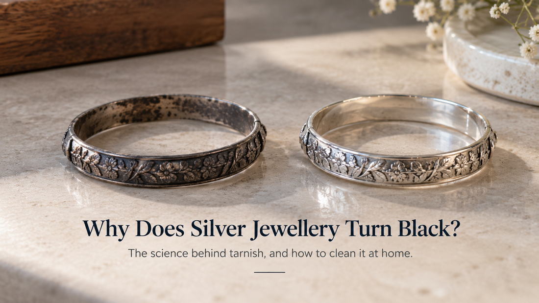 WHY DOES SILVER JEWELLERY TURN BLACK?