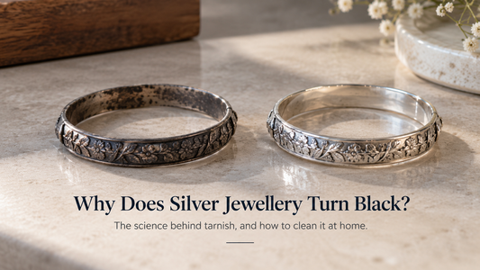 WHY DOES SILVER JEWELLERY TURN BLACK?