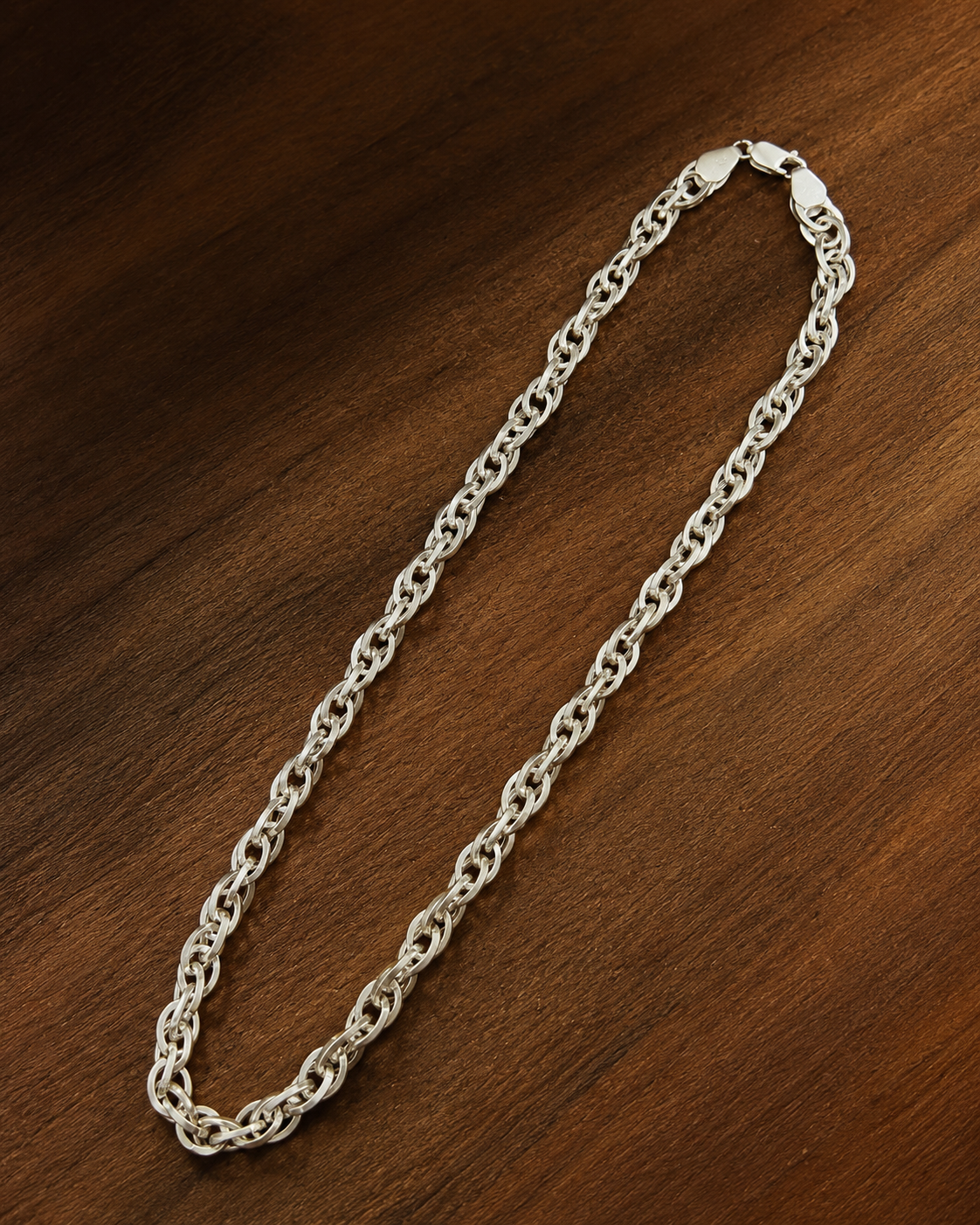 Interlocking Double Link Chain