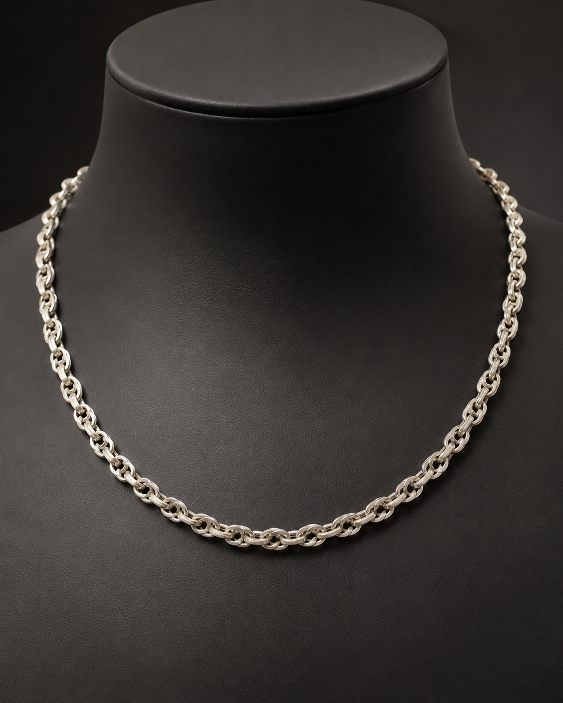 Interlocking Double Link Chain