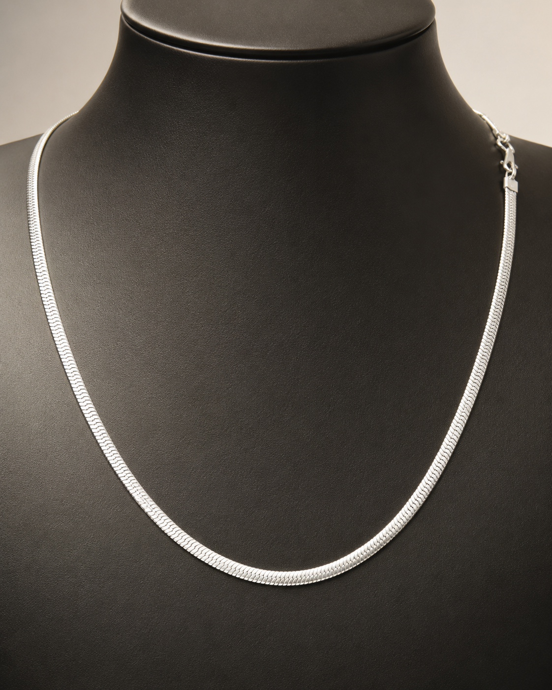 Reflective Flat Snake Chain