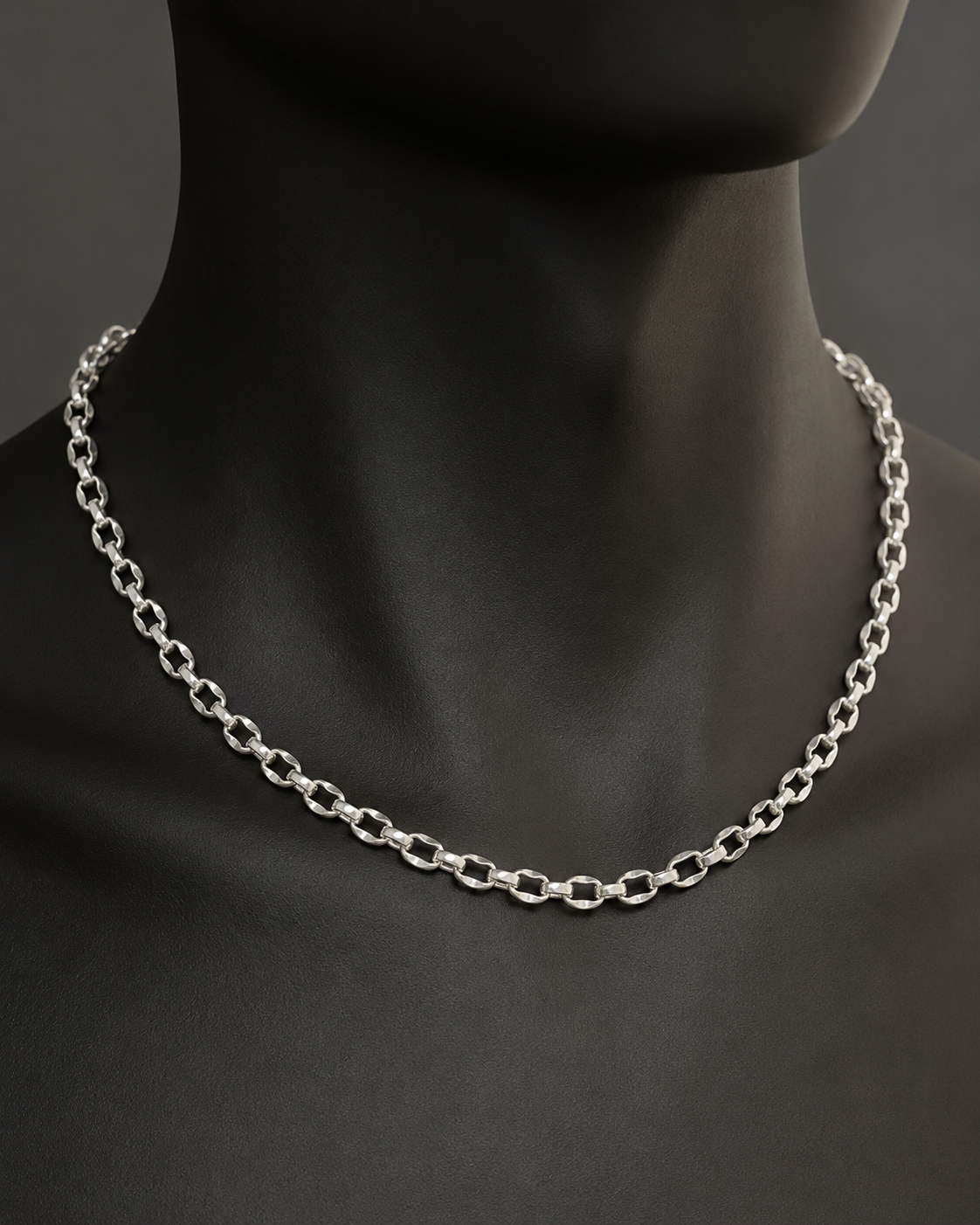 Slim Oval Link Chain