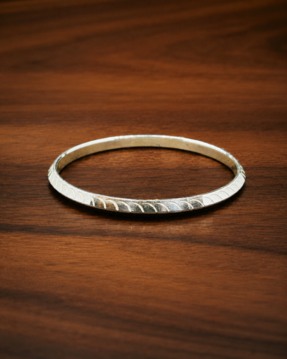 Luminous Moonwave Bangle