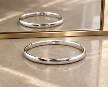 Polished Round Plain Kada