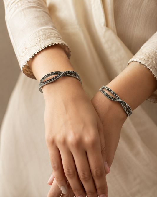 Antique Marcasite Kada
