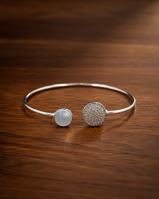 Sphere Pearl CZ Glow