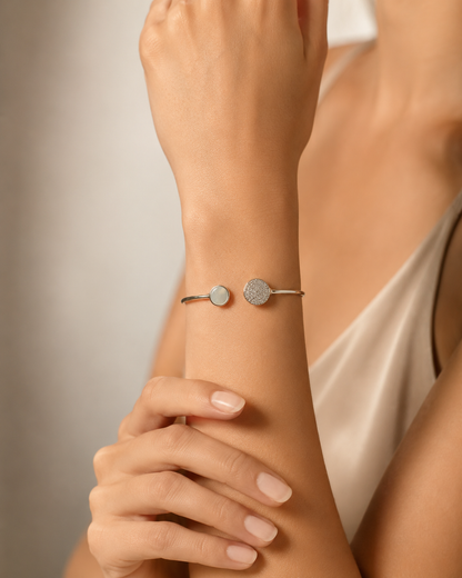 Sphere Pearl CZ Glow