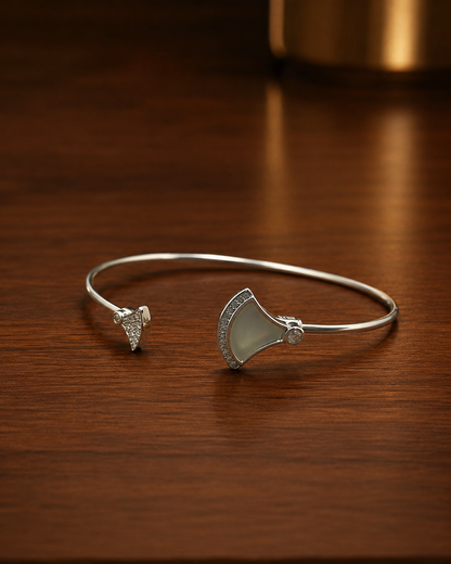 Luna Arc MOP Bangle