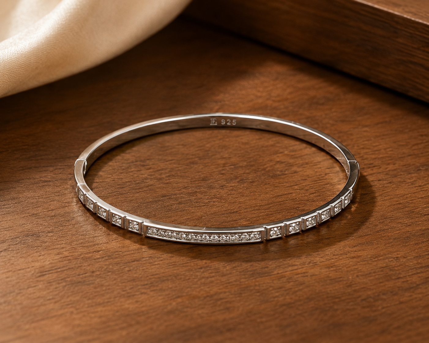 CZ Silver Band