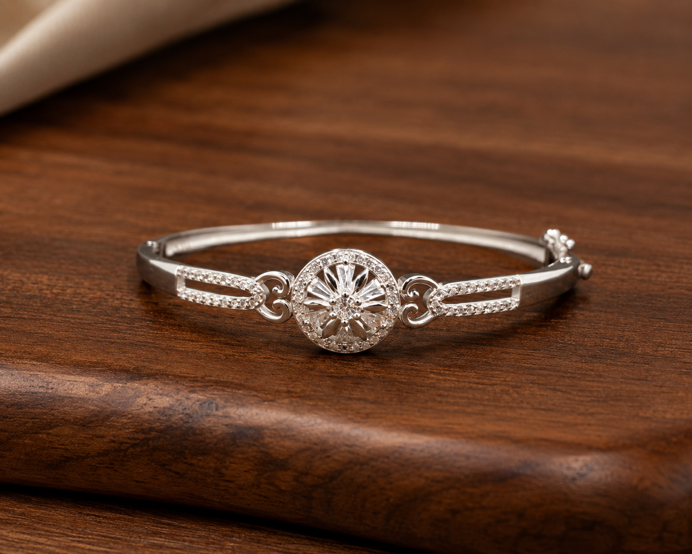 Pave Spark Silver