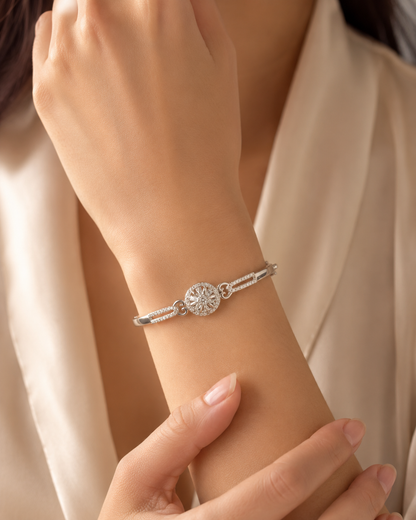 Pave Spark Silver