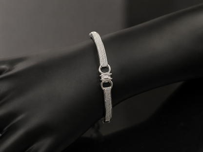 Love Mark Silver Bracelet