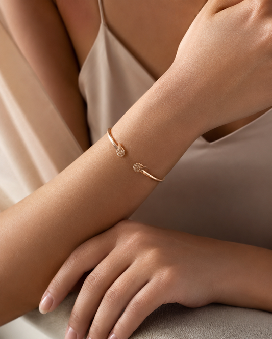 Winged Rose CZ Kada