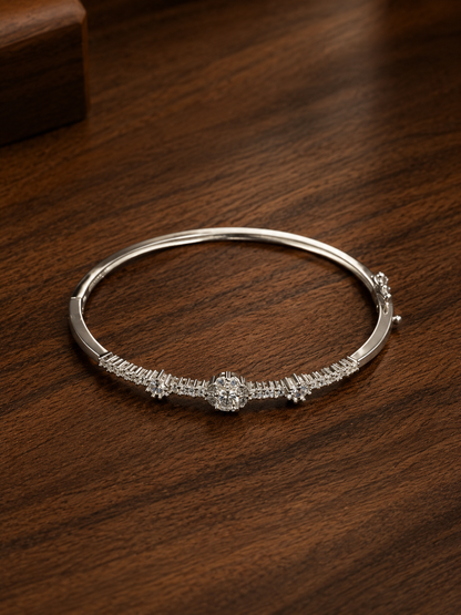 Triple Flower Silver