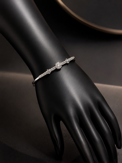 Triple Flower Silver