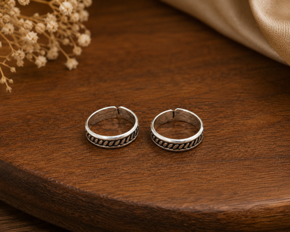 The Tribal Segment Toe Ring