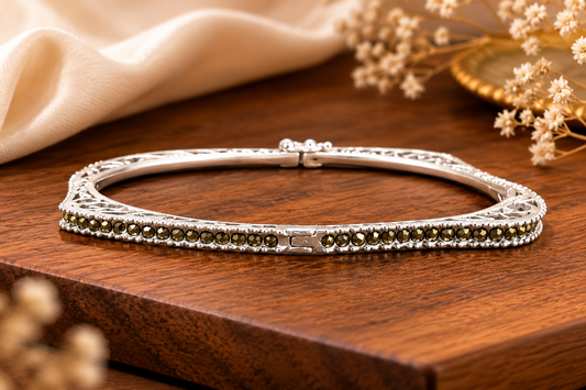 Filigree Marcasite Kada