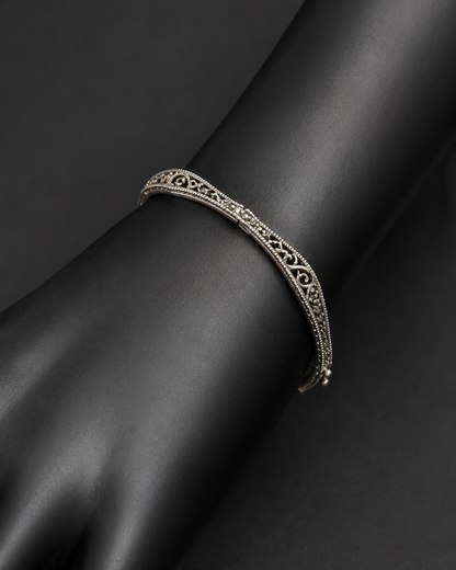 Filigree Marcasite Kada