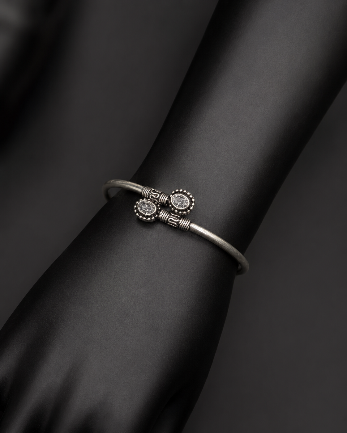 Cut Stone CZ Bangle
