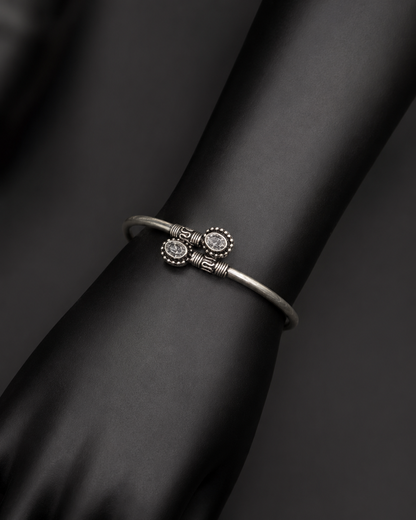 Cut Stone CZ Bangle