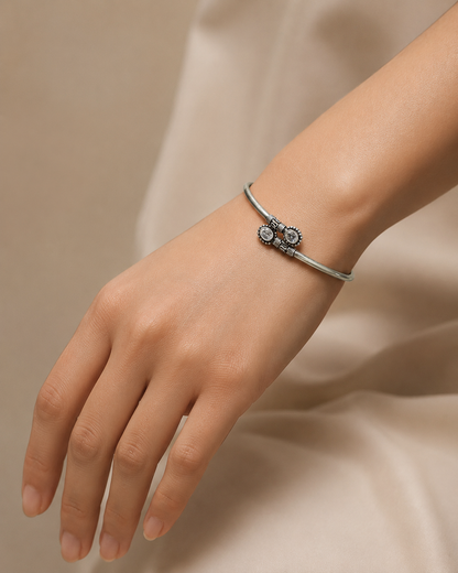 Cut Stone CZ Bangle