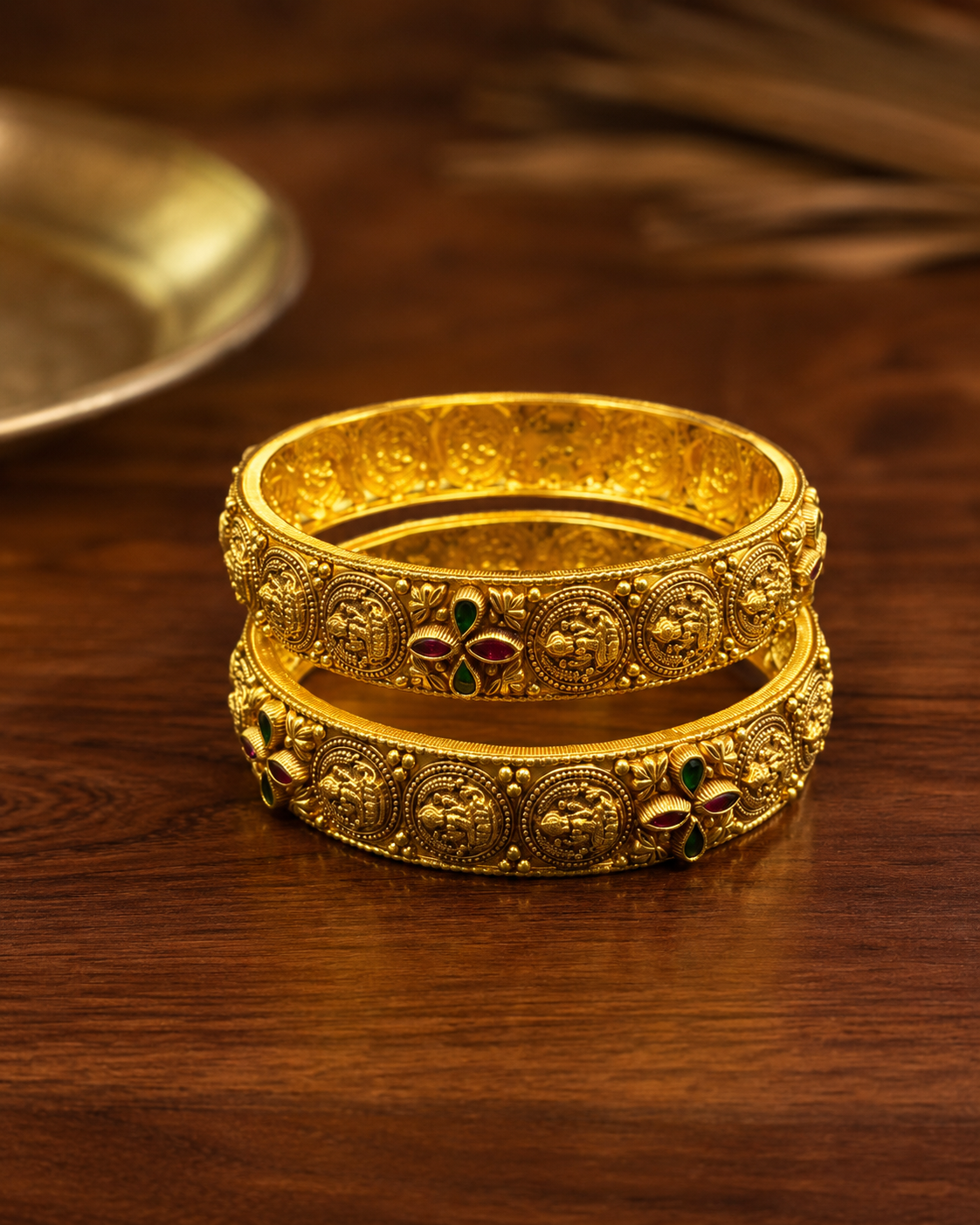 Lakshmi Gold Grace Bangle