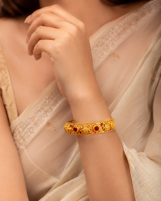 Gandaberunda Classic Gold Bangle
