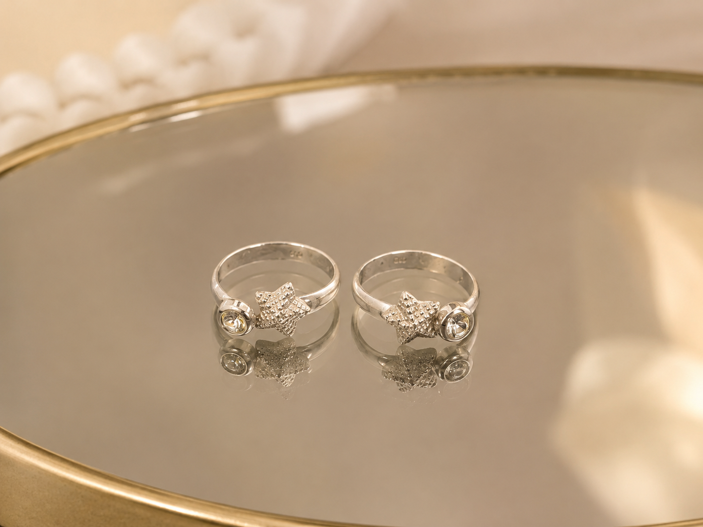 The Coastal Starfish Toe Ring