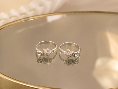 The Coastal Starfish Toe Ring