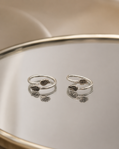 The Dreamy Cloud Toe Ring