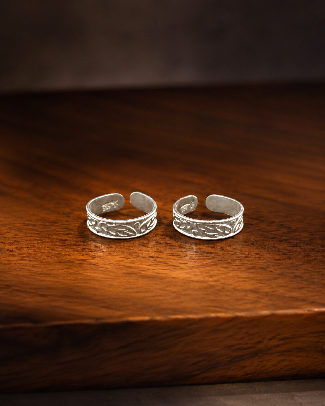 The Classic Filigree Silver Toe Ring