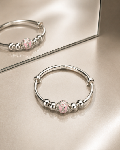 Silver Beads Kada
