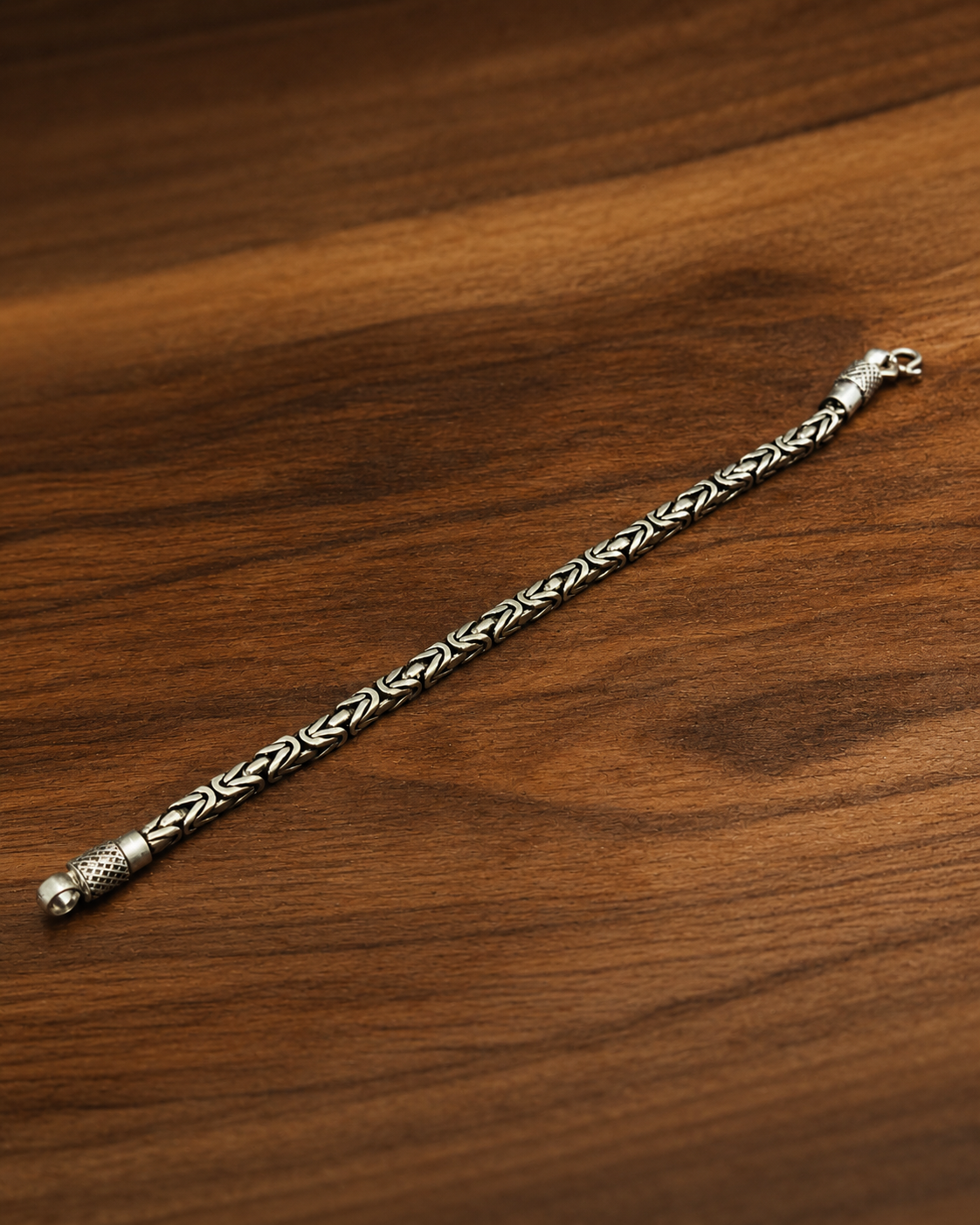 Heritage Tribal Design Oxidised Bracelet