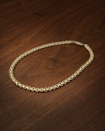 Sleek Tank Link Bracelet