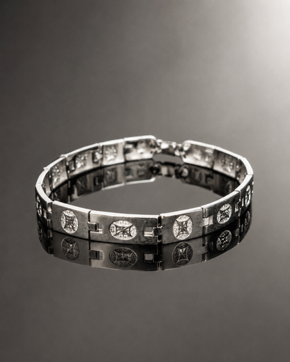 Modern Tile Link Bracelet