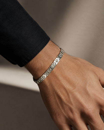 Modern Tile Link Bracelet