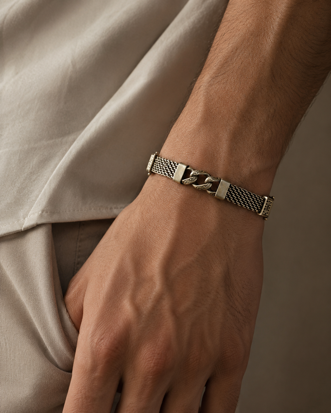 Heavyweight Titan Braid Bracelet