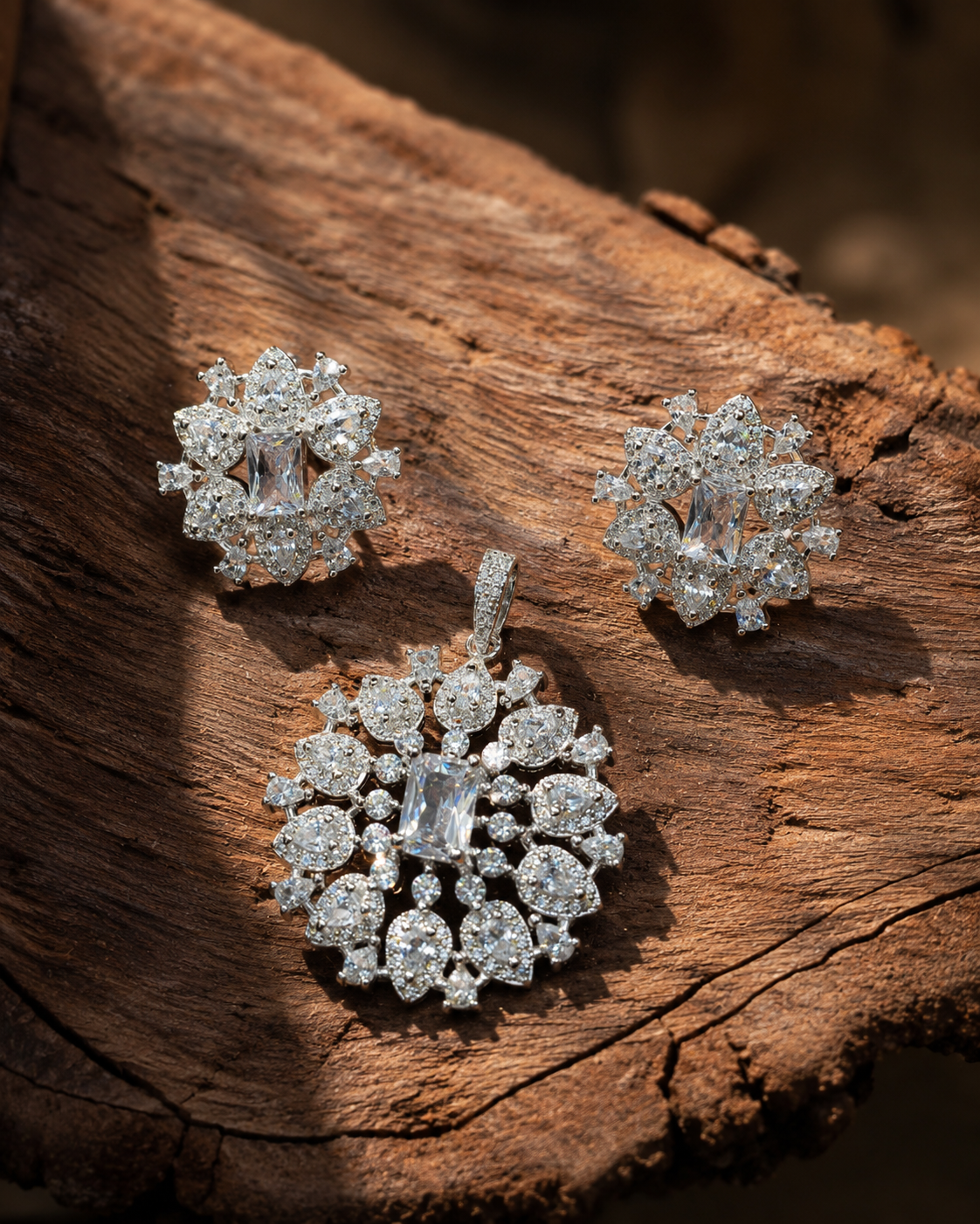 Sparkling CZ Set